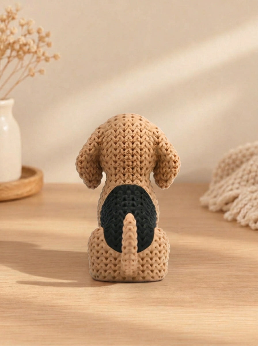 Beagle estilo Tejido