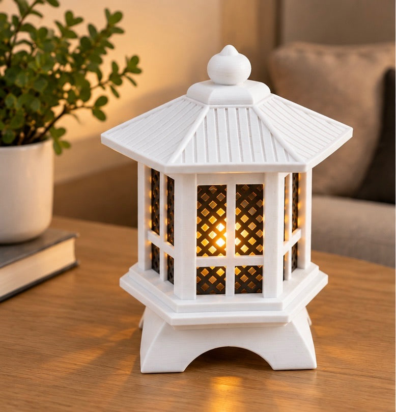 🏮 Farolillo japonés estilo pagoda