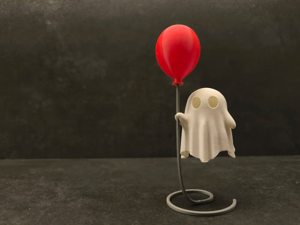 Fantasma con globo – Lámpara LED de Halloween