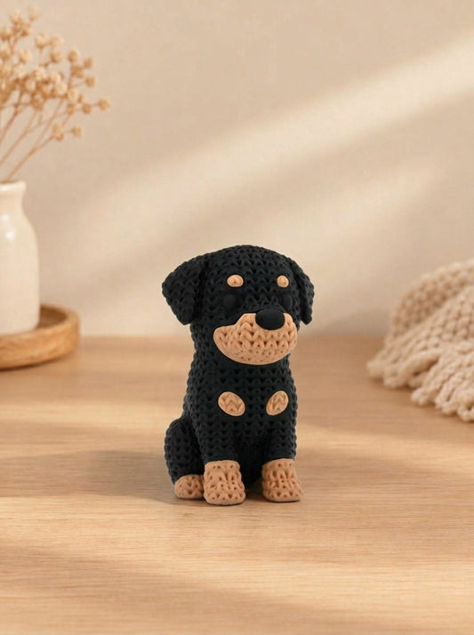 Rottweiler estilo Tejido