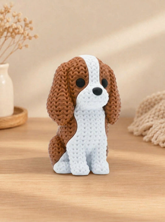 Cavalier King Charles Spaniel estilo Tejido
