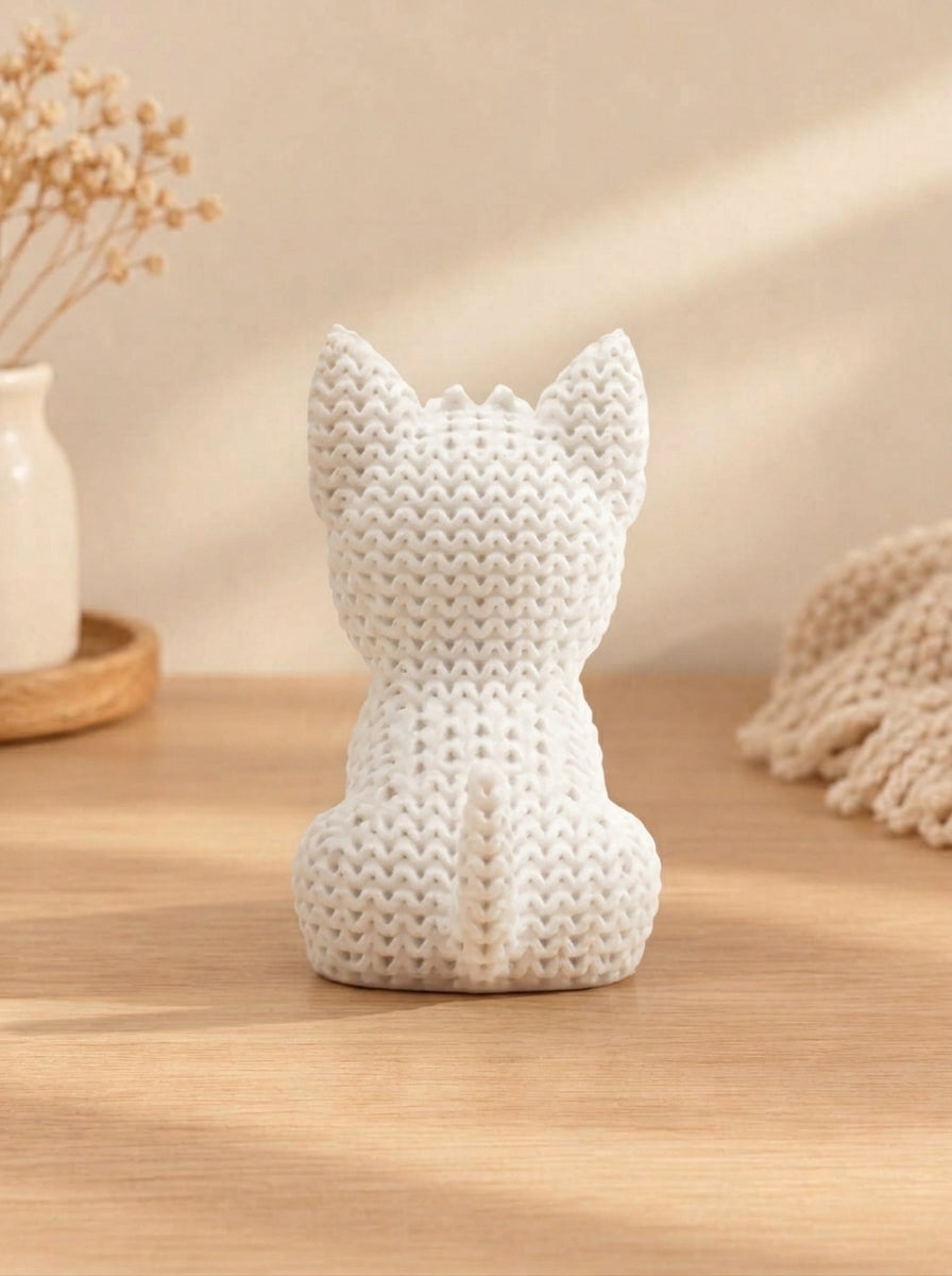 Westie estilo Tejido